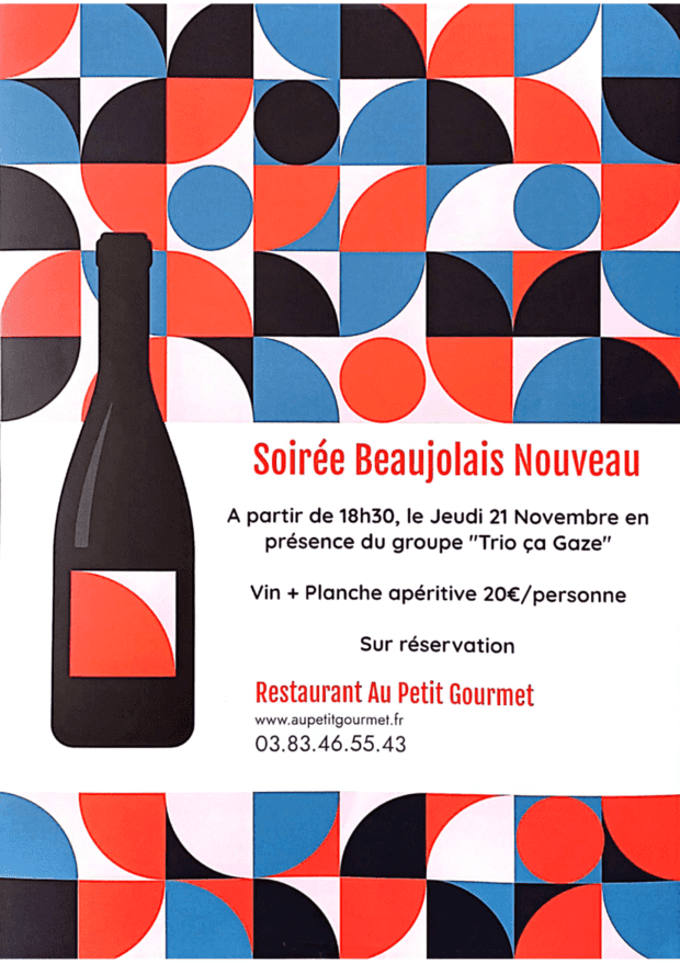 Soirée Beaujolais Nouveau